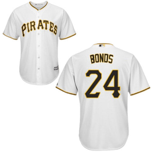 Youth Pittsburgh Pirates Barry Bonds Replica Home Jersey - White
